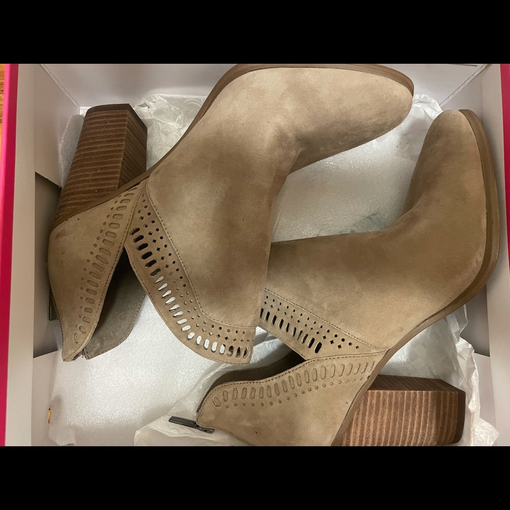 Vince Camuto Fileana Booties in Suede